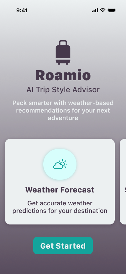 Landing page
